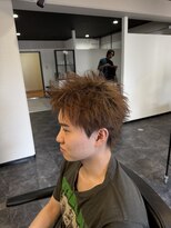 ノイ(NOI)&nbsp;MEN’S HAIR/波巻きツイストスパイラル/リバースセンターパート