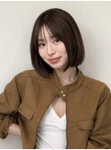 顔まわりレイヤーボブ/くびれレイヤーボブ/丸みショートボブ