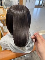 ジジ 宇都宮(Gigi) 81. 髪質改善縮毛矯正/艶髪セミロング/デザインカラー