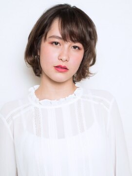 クアトロ グランシュ 川崎店(QUATRO × GranCieux) 【QUATRO】抜け感がおしゃれなルーズボブ