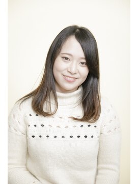 ルルディ バイ アフロディーテ銀座(luludi by APHRODITE) くびれヘア/アプリコットオレンジ/ハイライト/縮毛矯正/銀座