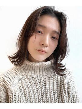 ノンダメージサロン ステラバイボヌール(Stella by Bonheur) stylist大山）外ハネミディアム☆
