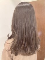 ヘアメイク クリア 本店(hair+make CLEAR)&nbsp;ショコラベージュ×ロングレイヤー 30代40代50代