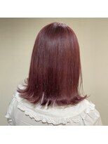 ファブ 千葉店(FaB)&nbsp;ピンクカラー/ボブ/カーキグレージュ/大人かわいい[千葉駅]