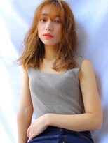 ソヨン 京都店(SOYON)&nbsp;マロンベージュ 抜け感 くびれミディアム