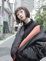 メゾンアミリ(Maison AmiLi)&nbsp;ブルーブラック×ミニボブ