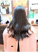 インナーカラー柔らかベージュ
