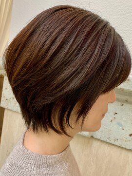 ユーキーヘアー(you key hair) ショートボブ