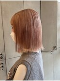 D’na×あかり トリプルカラーでサーモンピンク
