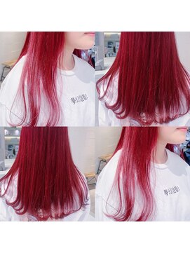 キジ(KIJI) ★チェリーレッド×外国人風カラー★