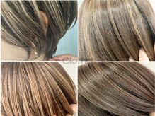 《人気の白髪改善カラー◎》【白髪ぼかし】カット×ハイライト＋カラー　※脱白髪染め