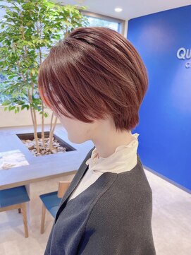 クアトロアネックス(QUATTRO annex) ショートボブ×べリーピンク