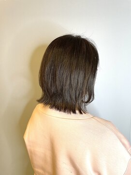 ブロッサム 東久留米店(Blossom) 大人可愛い大人美人小顔カットふんわりカールショコラアッシュ