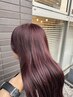 圧倒的透明感☆ブリーチなしダブルイルミナカラ－￥17500
