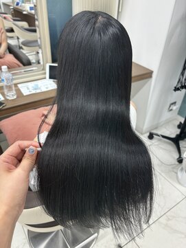 アッシュ 下北沢店(Ash) つやつやブルーブラック