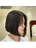 韓国ヘア/顔まわり/韓国レイヤー/前髪カット/小顔/韓国風