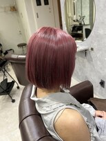 グラッジ 池袋(GLADGE)&nbsp;ピンクカラー 暖色 チェリー 池袋 ブリーチ