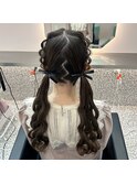 ねじりツインテール