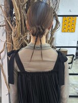 ソーソー(SoSo)&nbsp;《SoSo》カチモリ風三つ編み×シースルーバング