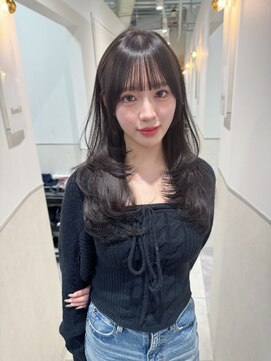 ラベル 渋谷(LAVEL) 小顔似合わせ顔まわりカット/レイヤーカット/20代30代