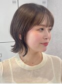 30代40代大人女性/前髪ありショートボブ/ショートヘア/髪質改善