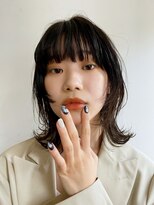 ディー(DEE)&nbsp;ウルフボブ × 暗髪