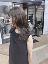 ラックセカンドスペース(LUCK 2nd SPACE)&nbsp;【レイヤースタイル】グレージュ× 上品レイヤー　畑瀬彩華