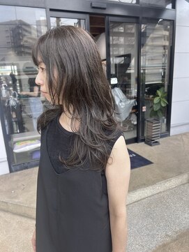 ラックセカンドスペース(LUCK 2nd SPACE) 【レイヤースタイル】グレージュ× 上品レイヤー 畑瀬彩華