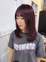 ステア メゾン(stir maison)&nbsp;ダブルカラー/ワインレッド/ケアカラー