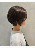 ニュアンスパーマ×ショート