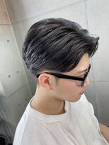 パヌポン(PANUPON)&nbsp;メンズセンターパートワンカールマッシュ