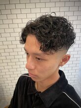 サードプレイス(Third Place) スパイラルパーマ×スキンフェード