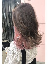 ラックセカンドスペース(LUCK 2nd SPACE)&nbsp;インナーカラー/ピンク/八千代台/勝田台/ブリーチ/ケアブリーチ