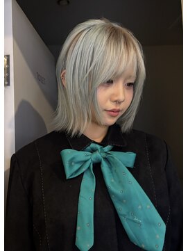 ゾーイダイミョウ(ZOEY daimyo) デザインカラー ハイトーンカラー レイヤーカット 大名