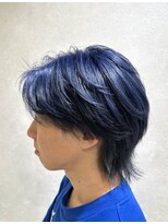 アッシュ 八王子店(Ash)&nbsp;【 ブルーカラー＆ウルフカット 】ブリーチカラー