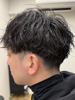 ナム 錦糸町(NAM)&nbsp;MEN'S HAIR/ブルーブラック/フェザーパーマ/錦糸町