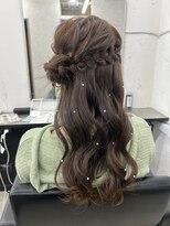 プライズ 所沢プロぺ通り店(prize)&nbsp;くるみちゃんヘア サイドアレンジ お呼ばれヘアアレンジ 所沢