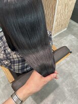 テラスヘア センダイ(TERRACE hair SENDAI)&nbsp;仙台、縮毛矯正雨の日もうねらない艶髪スタイル