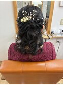 【大宮0345】ヘアセット×ハーフアップ
