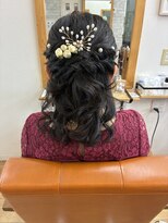 ヘアメイク ゼロサンヨンゴ(Hair Make 0345)&nbsp;【大宮0345】ヘアセット×ハーフアップ