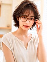 ルービック(Rubik's)&nbsp;大人可愛いショートボブ×メガネで知的な印象に