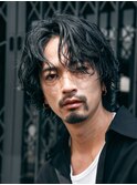 銀座シャドウパーマニュアンスパーマツーブロックメンズパーマ &nbsp;