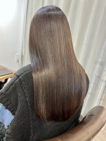 レオネ 梅田 中津店(Leone) 梅田/中津 髪質改善 ブラウンツヤロング