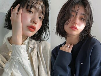 ルアナ(Luana)の写真/【カット+透明感カラー+ケラチンtr￥5980】圧倒的な技術×ハイセンスをプチプラ価格で♪