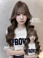 エス 熊谷(Ess)&nbsp;透明感カラー/レイヤーカット/ブリーチなしダブルカラー/熊谷