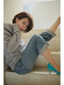 ベラ 自由が丘(BELLA) 【BELLA】前下がり&ノームコア・ラウンドボブ♪
