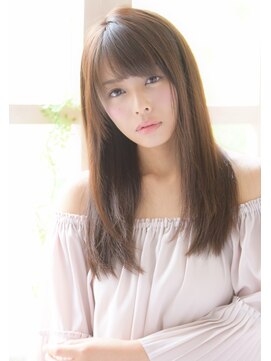 バレッタ(Barretta by neolive) 《Barretta/蒲田441》☆小顔ロング×モーブカラーストレート☆