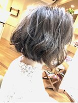 ヘアー カフェ コトノハ(hair cafe kotonoha) 【コトノハ】ブルージュカラークラシカル　レトロボブ　ショート