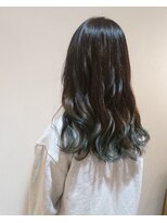 エデン(Eden by Nanpu)&nbsp;《Eden》チャコールグレー×サファイアグラデーション◎20代30代