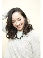 ヘアーアンドメイク グリーン(hair&make green)&nbsp;かきあげウェーブ【東十条/王子/イルミナカラー/髪質改善】